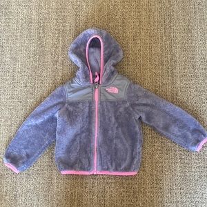 2T North Face grey fleece